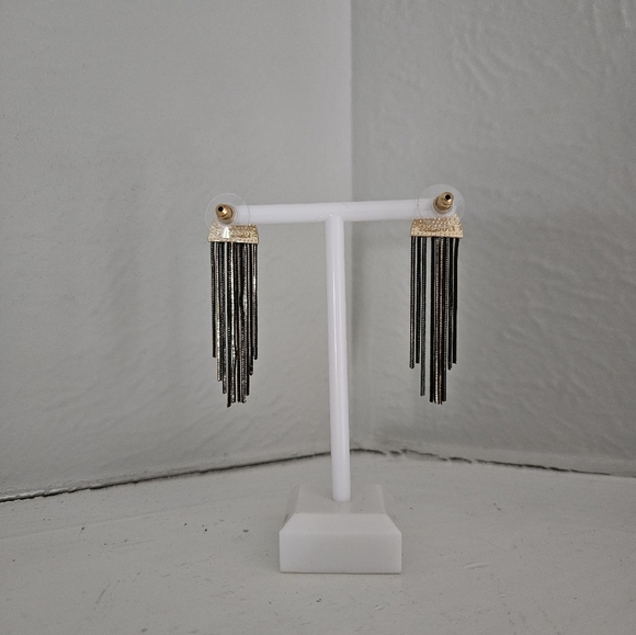 NWOT Sugarfix By Baublebar Fringe Drip Earrings - Picture 3 of 4